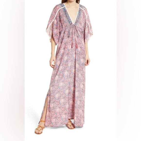 New Women’s paisley prints bohemian maxi dress, size M - Picture 5 of 12